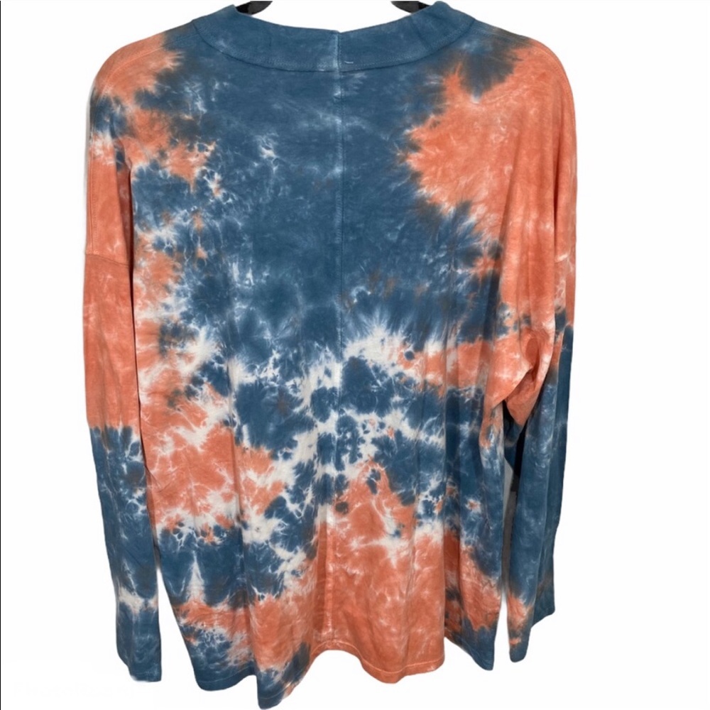 NWT FREE PEOPLE Be Free tie dye oversized tee - Picture 8 of 12